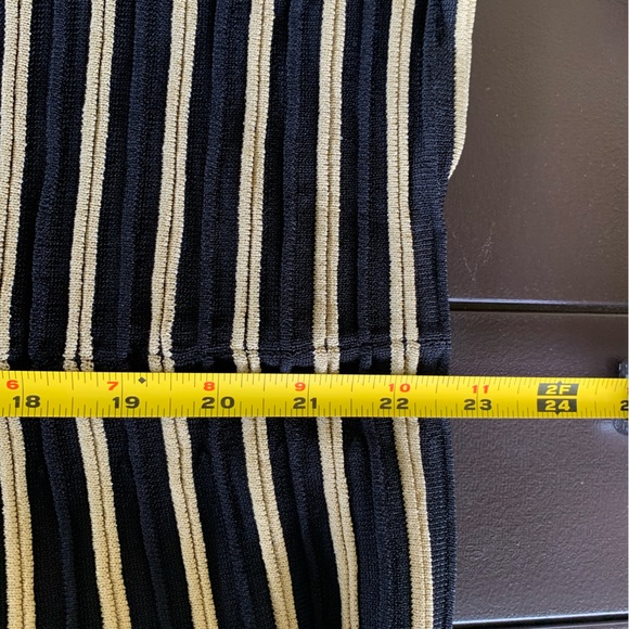 Rachel Rachel Roy Black/Gold Ribbed Long Sleeve Sweater Dress-Women’s 2X-NWT - Picture 12 of 14